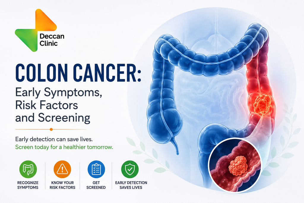 Colon Cancer: Early Symptoms, Risk Factors and Screening